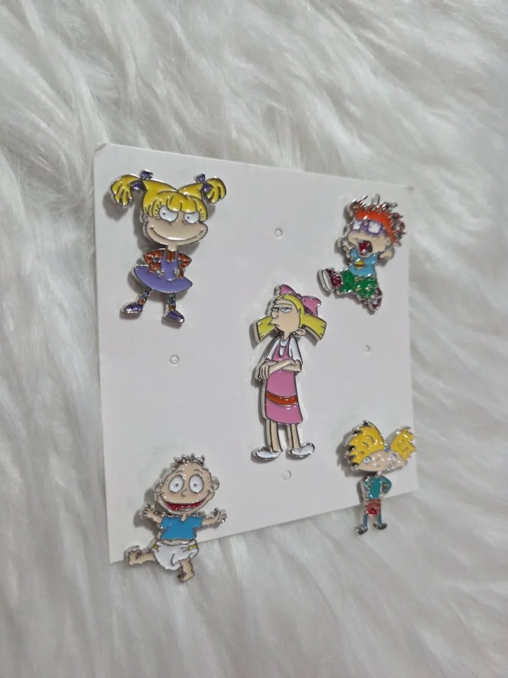 Nickelodeon Rugrats & Hey Arnold Pin Set